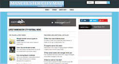 Desktop Screenshot of manchestercity-mad.co.uk